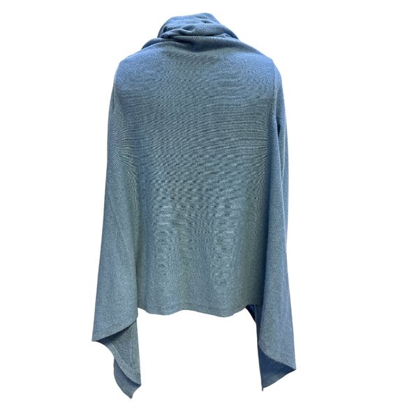 NWT Portolano Blue Cashmere Open Front Drape Cardigan Size S - Picture 2 of 6